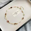 Acessórios de Colar de Concha de Abalone para Mulheres, Corrente de Suéter Versátil para Outono e Inverno, Colar de Luxo Leve e de Alta Qualidade, Acessórios de Design de Nicho