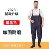 Ropa de Media Cuerpo para Pesca de Cuerpo Completo para Hombre Zapatos para Agua Impermeables Pantalones para Lluvia con Zapatos para Lluvia Pantalones de Lavandería Gruesos para Embalse