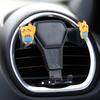 Nuevos adornos de resina de Pikachu para coche, adornos de dibujos animados para la consola central del coche, decoraciones para la pantalla de navegación, adornos de cabeza que se mueven