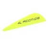 ACC1.75 pulgadas pluma de flecha de gota de agua plástico de alta elasticidad accesorios de tiro con arco DIY flecha de fibra de carbono pura fibra de vidrio exterior