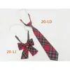 En stock de fábrica Corbata de moño a cuadros para niñas Corbata de moño gratis Estilo Universitario Japonés Corbata de Uniforme JK Traje de Corbata de moño