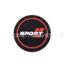 Porta-copos esportivo para carro, tapete redondo de silicone espessado antiderrapante para porta-copos de carro, tapete decorativo absorvente de choque