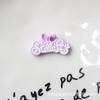 DIY Desenho Animado Resina Roxo Balé Coelho Acessórios Para Cabelo Acessórios Crianças Corda De Cabelo Grampo De Cabelo Material Feito À Mão Caixa De Armazenamento Patch