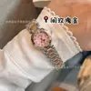 Venta Caliente Serie Xin Yue Fase Lunar Diamante Esfera Pequeña Moda Correa de Acero Cuarzo Reloj para Mujer Langjia Daisika Reloj