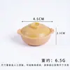 Simulación miniatura tazón comida juego mini plato de cena tazón de porcelana azul y blanco juego de casa cocina adornos hechos a mano accesorios DIY venta al por mayor