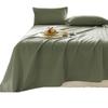 Colchón de Resortes Sábanas de Cama Pieza Única Algodón Puro 100% Algodón Dormitorio Individual Engrosado Doble Edredón Funda de Almohada Juego de Tres Piezas Grado A Niños