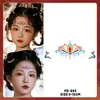 Pegatinas Faciales Brillantes de Año Nuevo Transfronterizas, Pegatinas para Cejas, Esquina del Ojo y Frente Estilo Antiguo Dunhuang, Pegatinas de Tatuaje Coloridas, Escenario de Disfraces Antiguos Hanfu