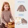 Camiseta Base Térmica de Manga Larga Jerry Baby para Niñas Otoño Invierno Cálida para Niños 5 Ropa de Bebé