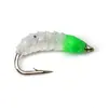 Xb025 Señuelo de Ninfa Tricolor, Anzuelo de Mosca Gusano de Carne Biónico, Señuelo de Pesca con Mosca, Señuelo de Imitación de Ninfa de Arroyo