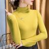 Otoño e Invierno Nuevo Camiseta Base de Terciopelo Alemán para Mujer Estilo Occidental Camiseta Interior Terciopelo Australiano Espesado Top Europeo