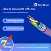 Cabo de blindagem de sinal de comunicação Canbus altamente flexível para barramento industrial Can Purple Field