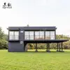 Ventas directas del fabricante: Renovación de casa contenedor de dos pisos, villa vacacional creativa, oficina residencial, construcción de solárium