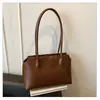 Om Ropa de Trabajo Gran Capacidad Casual Otoño 2025 Nuevo Simple Moda Retro Bolso de Hombro Único Bolso Tote Axila Bolsa Grande para Mujer