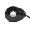 Adequado para Sur-Ron Light Bee S X Qulong Light Bee Manopla do Acelerador Eletrônico Padrão Fibra de Carbono