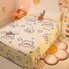 Sábana de Cama Lijada Sábana de Cama Pieza Única Dormitorio Individual Invierno No Algodón Puro Algodón Lavado 2025 Nuevo Edredón Universal de Cuatro Estaciones para Niños