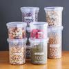 Latas selladas latas de plástico para alimentos almacenamiento latas de almacenamiento latas de almacenamiento granos cocina refrigerador para snacks caja de almacenamiento