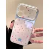Capa colorida com estrelas para iPhone17promax Apple 16/15/14pro se torna instantaneamente feminina