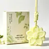 Pastilhas de Cera Perfumadas de Gardênia para Guarda-roupas, Armários e Banheiros - Aroma de Longa Duração Enfeite Pendurado para Uso Doméstico, Difusor sem Chama, Item de Presente
