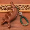 Pente de Massagem de Sândalo Brinde Souvenir, Pente de Massagem Porco-espinho para Massagem Meridianal da Cabeça, Gua Sha para Pescoço e Mandíbula com Logotipo Personalizado