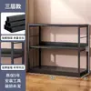 Estante de Almacenamiento de Ollas de Múltiples Niveles de Pie, Gabinete de Almacenamiento Simple para Artículos Varios Infantiles Montado en la Pared de la Cocina
