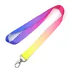 Cordão de Poliéster para Transferência de Calor Acesso a Eventos Id Sling Chaveiro Cordão Cor Degradê Fonte Fabricante Atacado