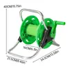 Carrito de almacenamiento para manguera de lavado de autos, Estante de almacenamiento para pistola de agua, Carrete de manguera, Enrollador de manguera de riego para jardín
