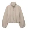 Fabricante de ropa para mujer transfronterizo al por mayor 2026 AliExpress artículo más vendido moda francesa casual chaqueta bomber suave