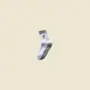Calcetines de Yoga para Mujer, Calcetines de Media Pantorrilla, Calcetines Largos Deportivos Profesionales para Pilates y Fitness, Bordado de Frutas, Calcetines Antideslizantes de Silicona para el Suelo