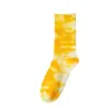 Calcetines tie-dye Suwan Nike St Cuatro Estaciones para hombre y mujer de longitud media cortos de moda calcetines de color caramelo calcetines deportivos de algodón tie-dye