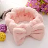 Amazon Joyería Transfronteriza Coral Coreano Polar Lavado Facial Banda para el Cabello Muñequera Lavado Facial Felpa Maquillaje Regalo Lazo