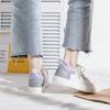 Zapatos Blancos de Microfibra 2020 Nuevos Zapatos de Mujer Casuales Deportivos de Lona Zapatillas para Estudiantes para Mujer Primavera Otoño e Invierno Combinan con Todo