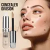 Comercio Exterior Transfronterizo O'Cheal Base Líquida de Esponja Doble Cabezal Dos en Uno para Iluminar el Tono de Piel, Cubrir Imperfecciones y Proporcionar Cobertura de Larga Duración