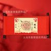 Carta de Casamento, Livro de Noivado, Pergaminho, Certificado de Casamento de Celebridade da Internet, Certificado de Noivado para Festa Estilo Chinês Escrito à Mão Vermelho de Dez Mil Anos