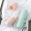 Cepillo de dientes portátil para viaje, Vaso para cepillo de dientes, Set de cepillo de dientes, Vaso para enjuague bucal, Soporte para cepillo de dientes, Set de caja de almacenamiento para pasta de dientes