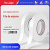 Espuma branca fita dupla face cola de espuma esponja de alta viscosidade fita dupla face publicidade KT placa parede fita dupla face atacado