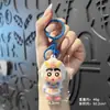 Gundam Shin-Chan Peluche Muñeco Mecánico Llavero Colgante Lindo Colgante para Mochila de Pareja Regalo Pequeño Creativo Al por Mayor