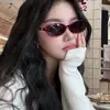 Nuevas Gafas de Sol Sexy Estilo Ins 2025 Gafas de Sol Retro Ojo de Gato Borgoña Femeninas Tendencia Elegantes Celebridades de Internet Europeas y Americanas