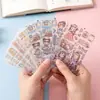 100 Adesivos de Diário DIY de Desenho Animado Adesivos de Material para Diário à Prova d'Água e Adesivos Decorativos Fofos para Meninas