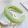 Diadema de oso fresa para Tiktok, diadema para lavarse la cara de celebridad de internet para mujer, otoño e invierno, diadema de felpa antideslizante para el pelo, pasador, tocado