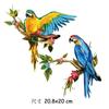 Adesivos de Sobrecamada de Grau A, Série Pássaro Borboleta Flor, Roupas Camisetas, Impressão por Transferência de Calor, Fornecimento Pronto, Personalizado de Acordo com Desenhos