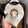 Camiseta Base de Cuello Redondo para Niños Ropa Interior de Bebé Polar Térmico Ropa de Otoño/Invierno para Niñas Camiseta de Manga Larga con Bloques de Color Top Casual