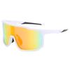 Gafas de Sol para Montañismo al Aire Libre Hombres Mujeres, Marco Grande, A Prueba de Viento, Protección para Ojos contra Arena, Visera Solar, Polarizadas con Protección UV