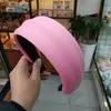 Faixa de Cabeça Larga de Lã Retrô Outono e Inverno para Mulheres, Luxo Acessível de Alta Qualidade, Cor Lisa, Faixa de Cabeça Versátil de Topo Alto, Acessórios de Cabelo para Lavar o Rosto para Mulheres