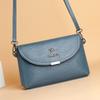 Bolso de Mujer Bolso Cruzado Bolso de Hombro 2026 Nuevo Estilo Bolso Pequeño Elegante de Gama Alta para Dama Bolso de PU de Color Sólido Comercio Exterior Transfronterizo