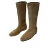 Botas de caballero altas, delgadas, largas, marrones, otoño e invierno, 4 cm, talla grande nueva, caña 2026, botas altas, Radnei, que aumentan la altura, bonitas