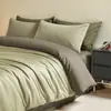 Conjunto de quatro peças de algodão de fibra longa de Xinjiang com 120 fios 100% algodão puro capa de edredom lençol de cama capa de colchão de alta qualidade têxtil para casa Nantong