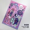 Venta de Liquidación Paquete de Materiales DIY para Pegatinas de Personajes de Diario, Venta al por Mayor de Accesorios de Decoración para Diario, Liquidación en Transmisión en Vivo