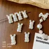 Cuentas Espaciadoras de Perlas de Imitación Acrílicas de Forma Irregular Barroca Materiales para Pulsera DIY Cadena de Teléfono Collar