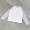 Design Outono e Inverno Moda Raglan Color Block Manga Longa Tops Personalizados Estampa de Letras Com Capuz Gola Redonda Moletom Street