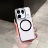 Adequado para capa de celular Oppo Find X9s Pro, capa rígida transparente anti-queda, capa protetora magnética de cobertura total X9 Ultra